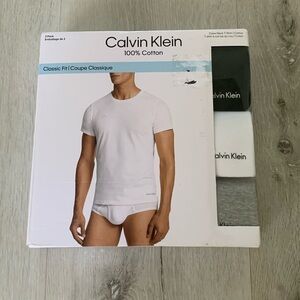 Calvin‎ Klein Crew Neck T-Shirt 3 Pack size S